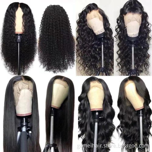 Cheap Wholesale Hair Wigs Human Lace Front Closure Body Wave Full Virgin Brazilian Cuticle Aligned Lace Closure Human Hair Wig